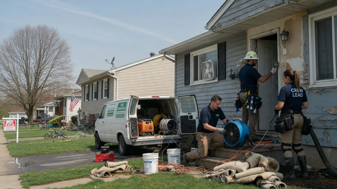 Flood Cleanup in Bayonne, NJ near me
